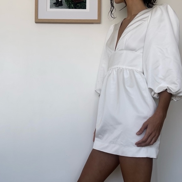 NWT Reformation Weslan Dress - Ivory - 6 - Picture 4 of 6